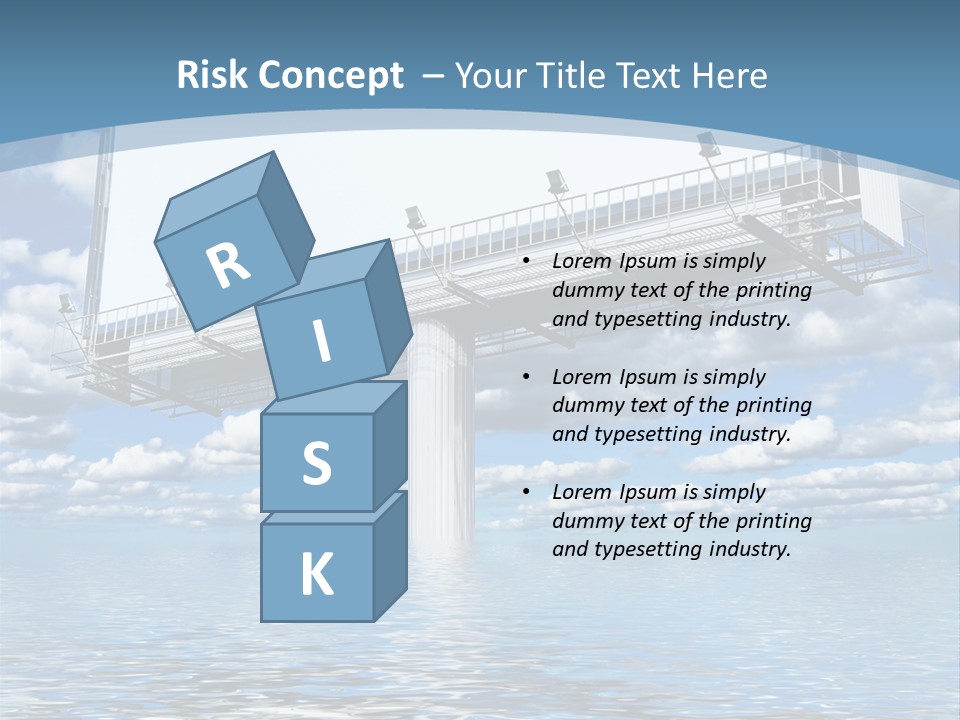 Business Sunlight Paper PowerPoint Template