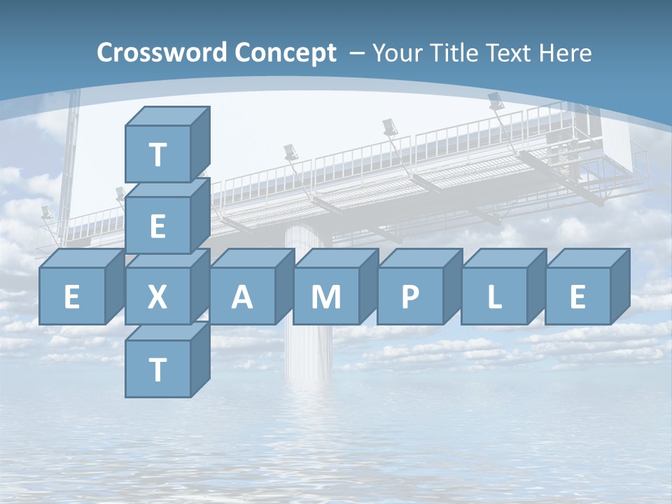 Business Sunlight Paper PowerPoint Template
