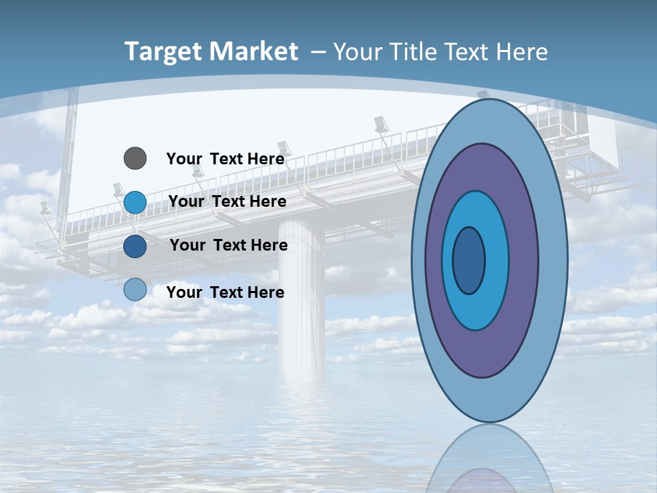 Business Sunlight Paper PowerPoint Template