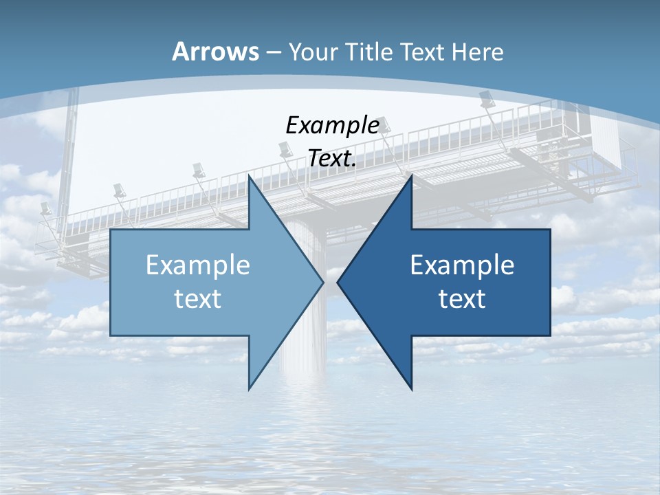 Business Sunlight Paper PowerPoint Template