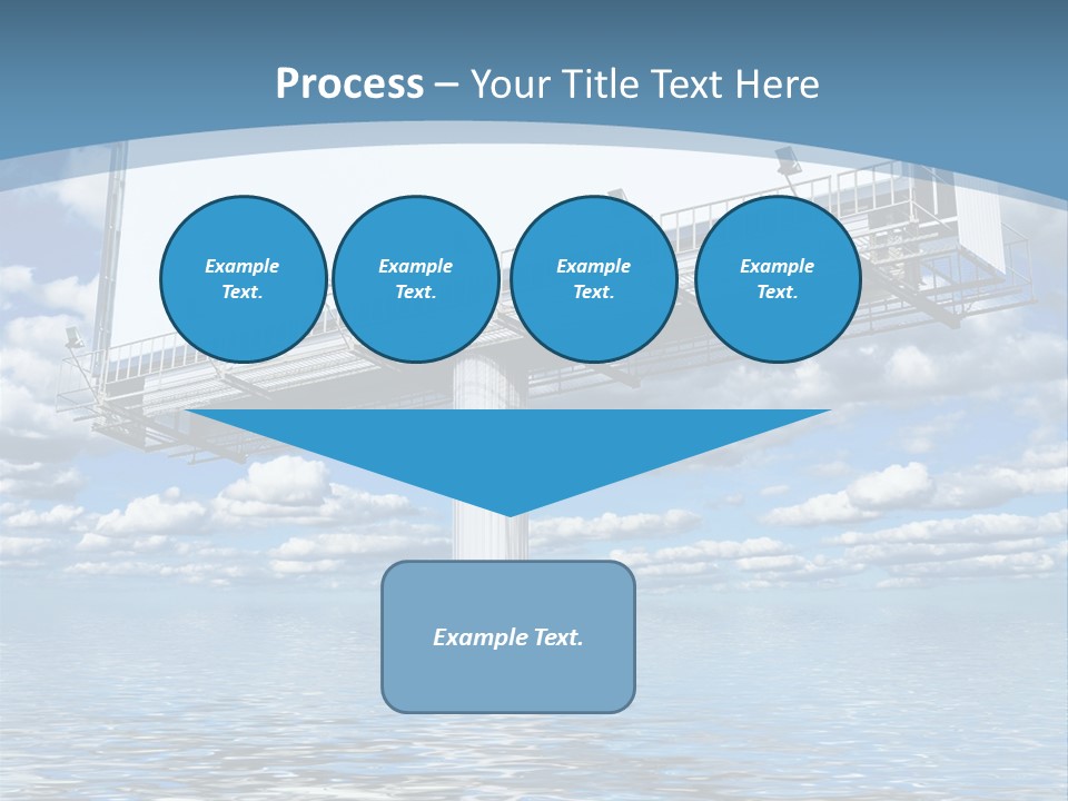 Business Sunlight Paper PowerPoint Template