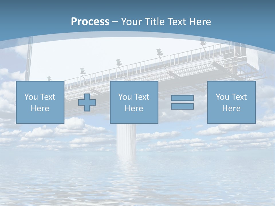 Business Sunlight Paper PowerPoint Template