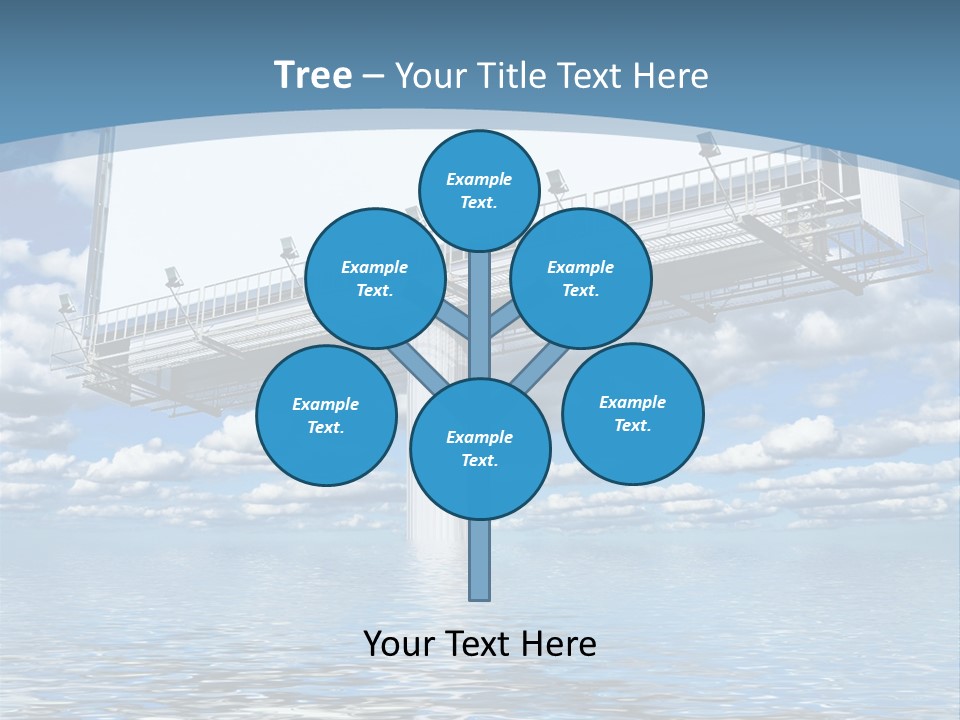 Business Sunlight Paper PowerPoint Template
