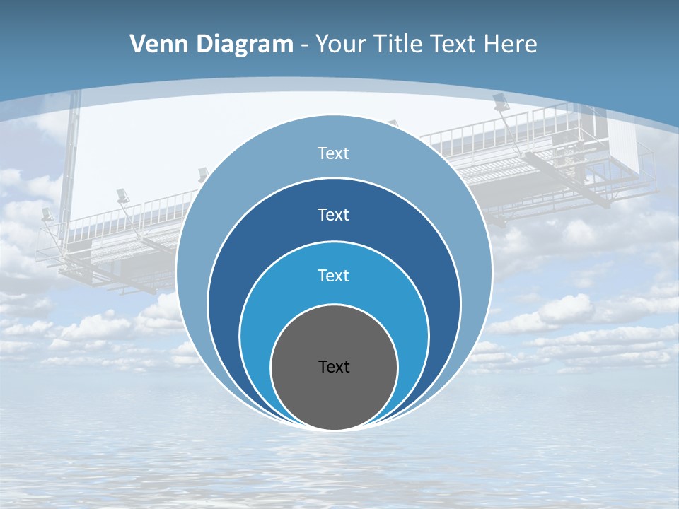 Business Sunlight Paper PowerPoint Template