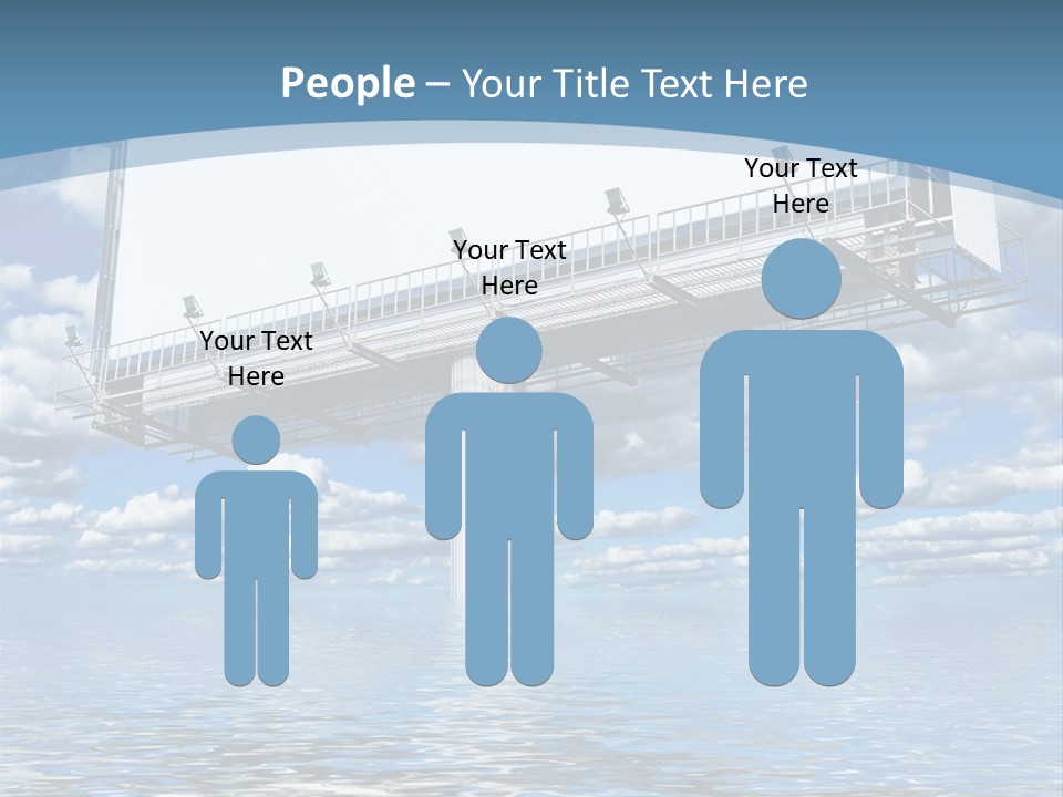 Business Sunlight Paper PowerPoint Template