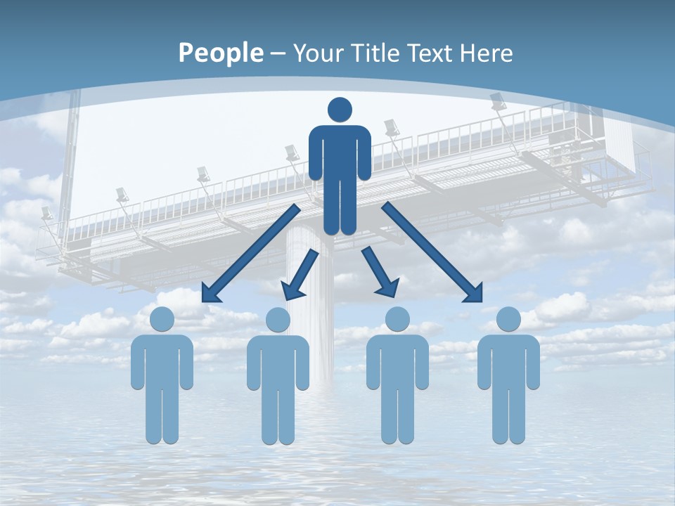 Business Sunlight Paper PowerPoint Template