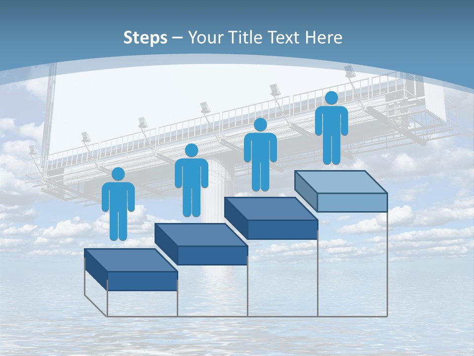 Business Sunlight Paper PowerPoint Template