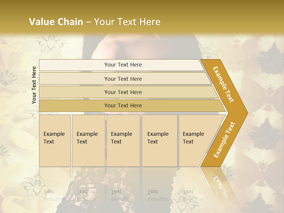 Underwear Glamour Mystery PowerPoint Template