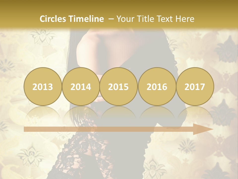 Underwear Glamour Mystery PowerPoint Template