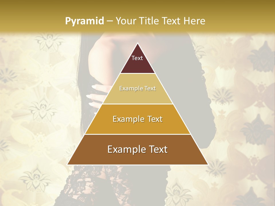 Underwear Glamour Mystery PowerPoint Template