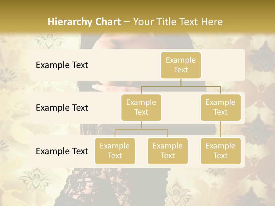 Underwear Glamour Mystery PowerPoint Template