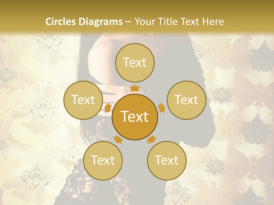 Underwear Glamour Mystery PowerPoint Template