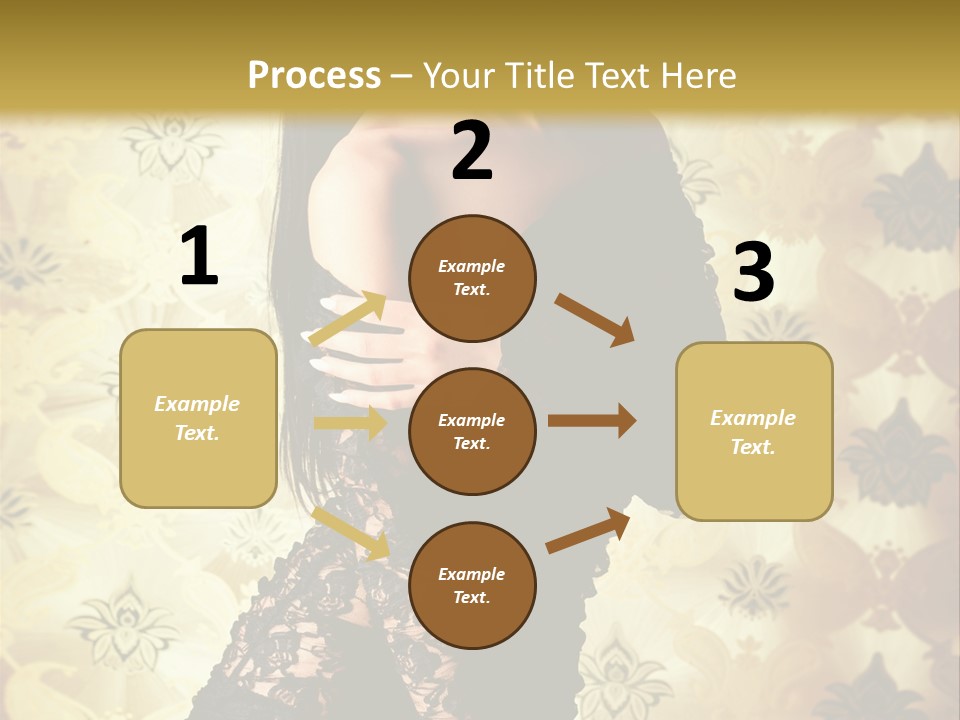 Underwear Glamour Mystery PowerPoint Template