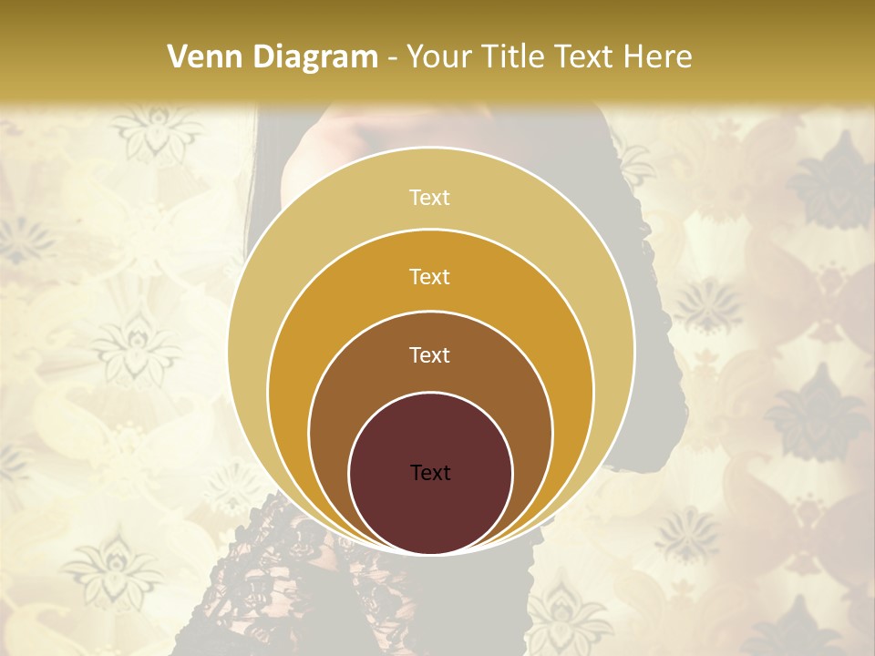 Underwear Glamour Mystery PowerPoint Template