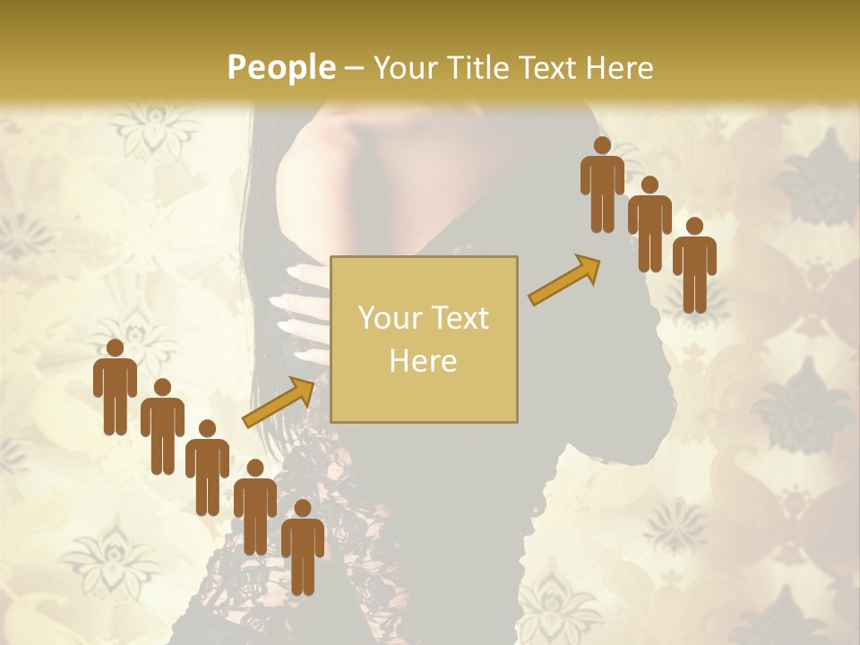 Underwear Glamour Mystery PowerPoint Template