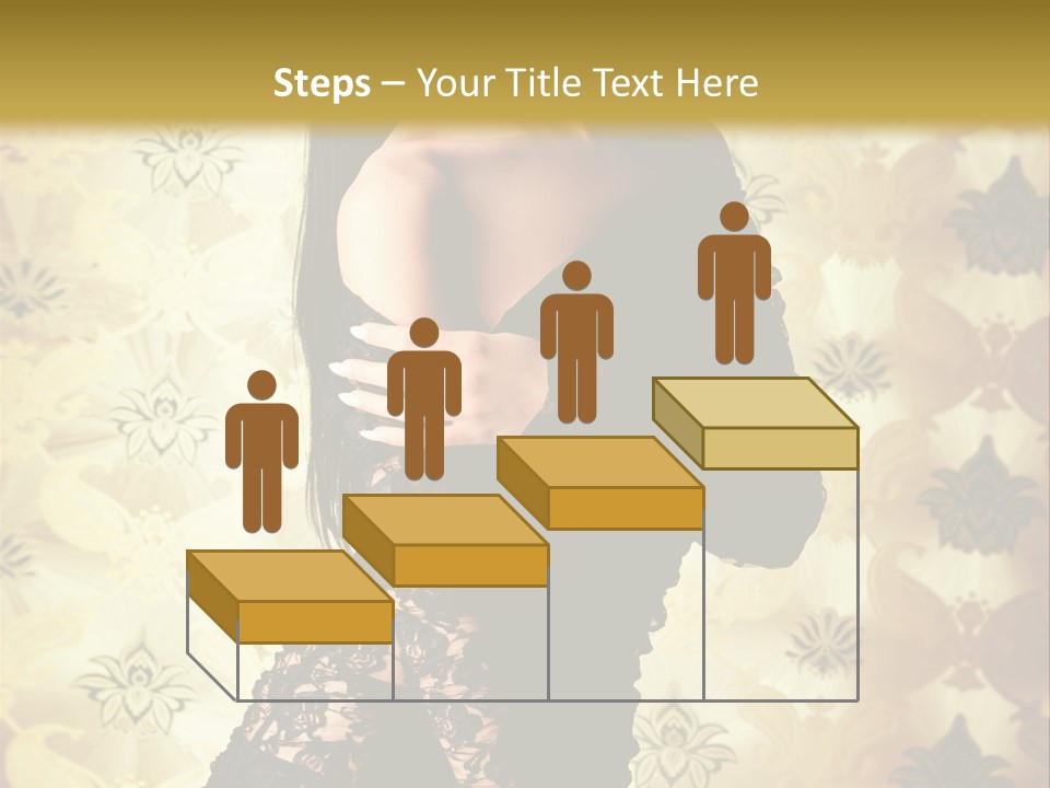 Underwear Glamour Mystery PowerPoint Template