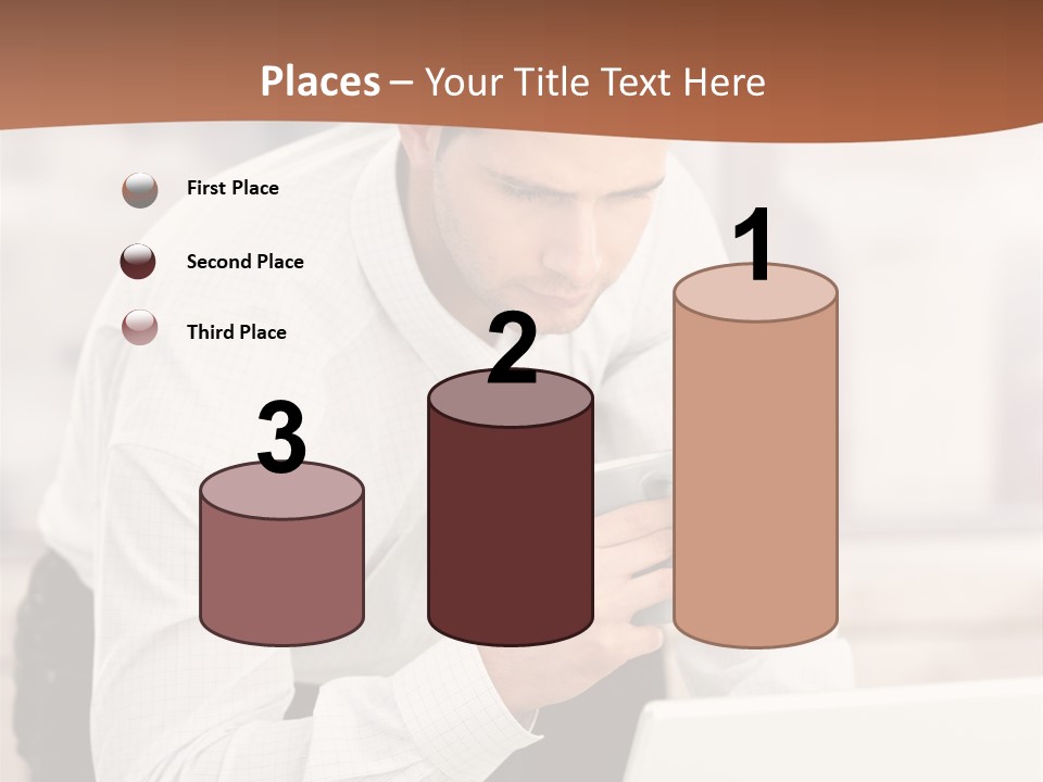Tea Organizer Worker PowerPoint Template