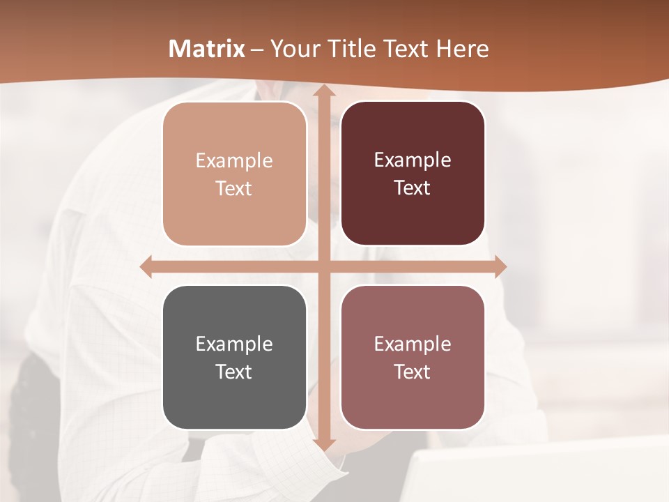 Tea Organizer Worker PowerPoint Template