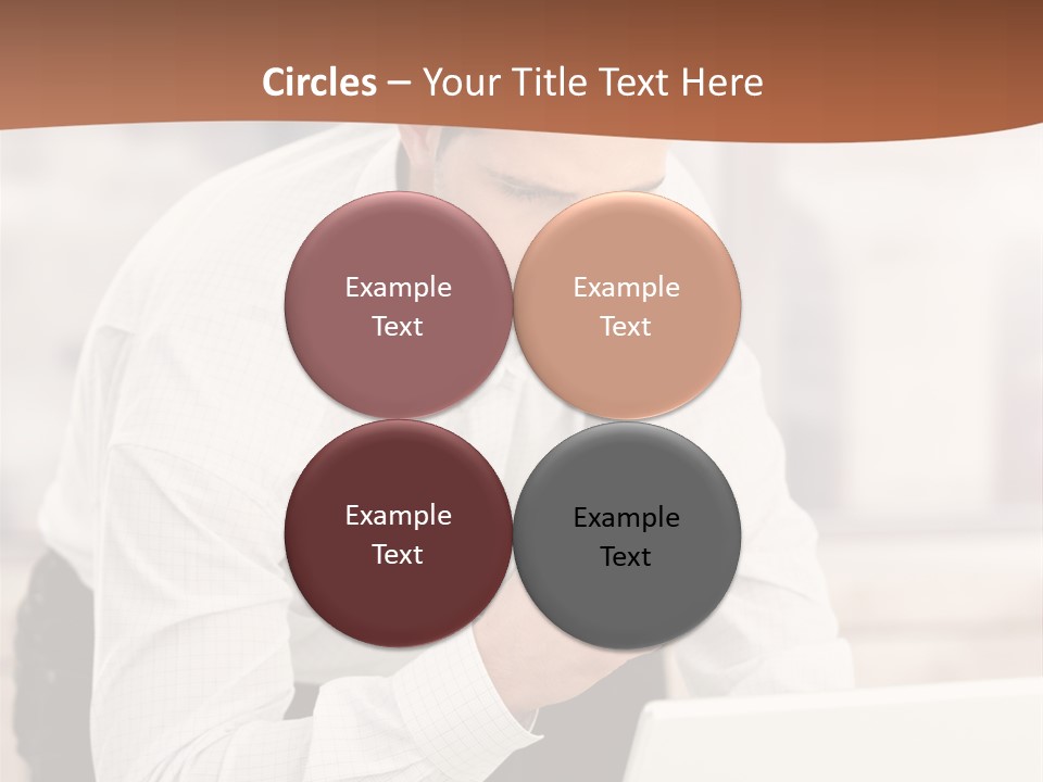 Tea Organizer Worker PowerPoint Template