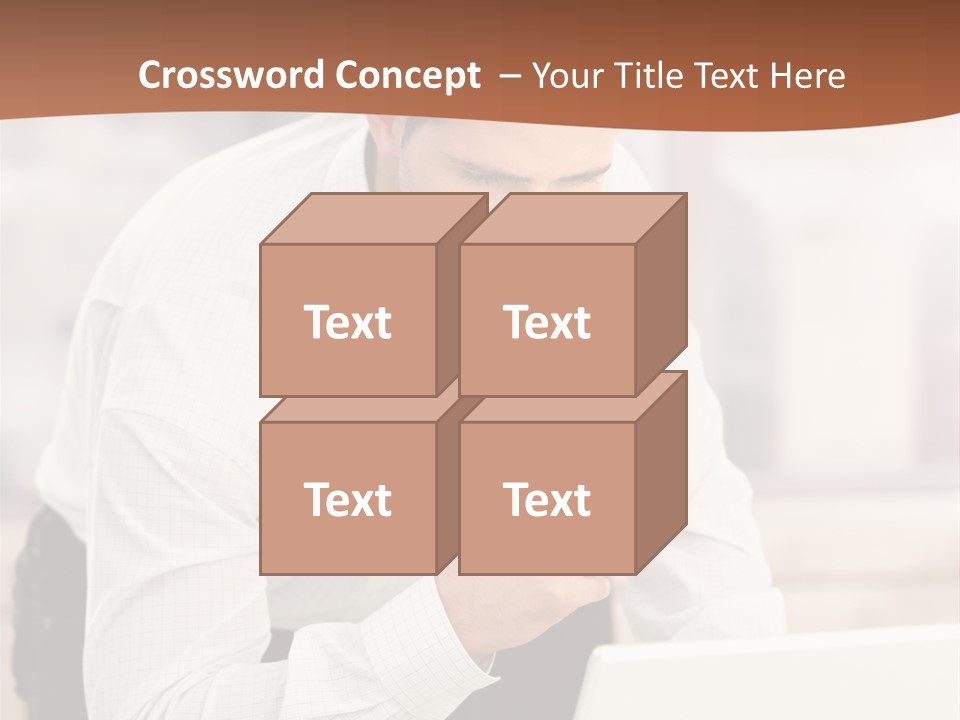 Tea Organizer Worker PowerPoint Template