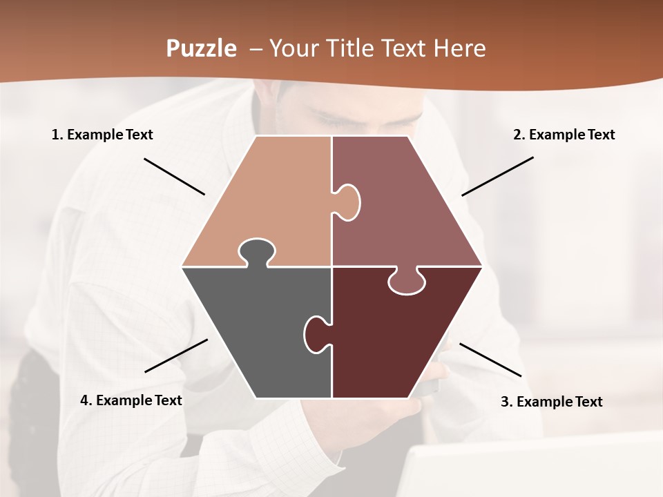 Tea Organizer Worker PowerPoint Template