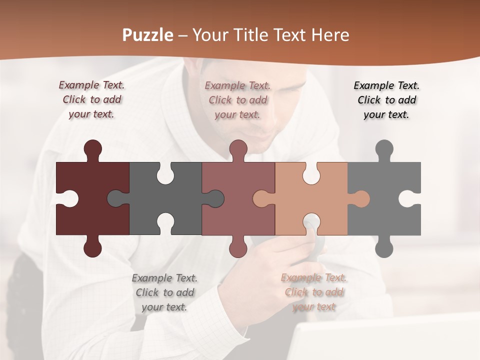 Tea Organizer Worker PowerPoint Template