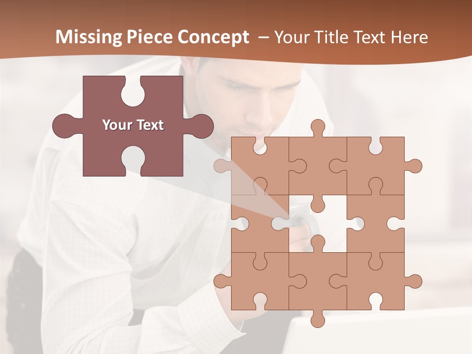 Tea Organizer Worker PowerPoint Template