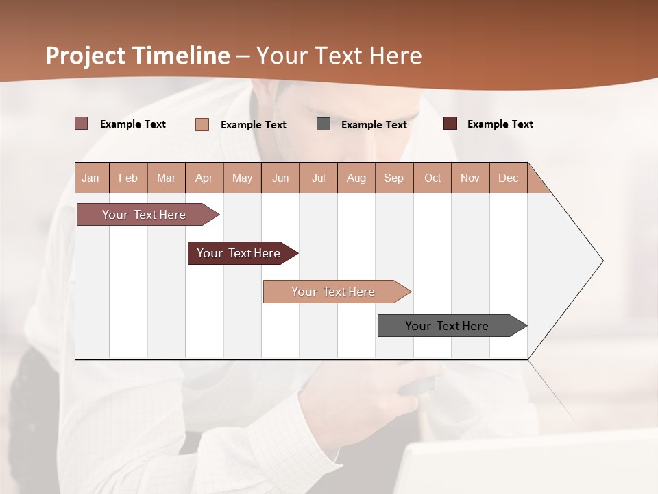Tea Organizer Worker PowerPoint Template