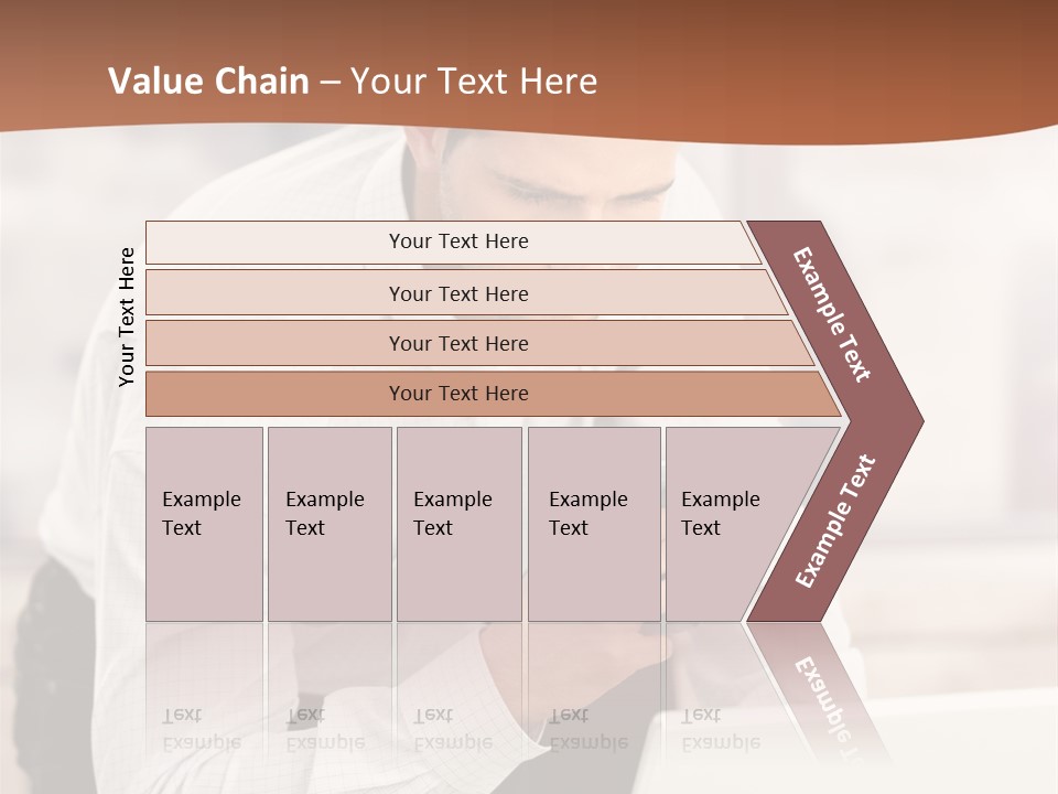 Tea Organizer Worker PowerPoint Template