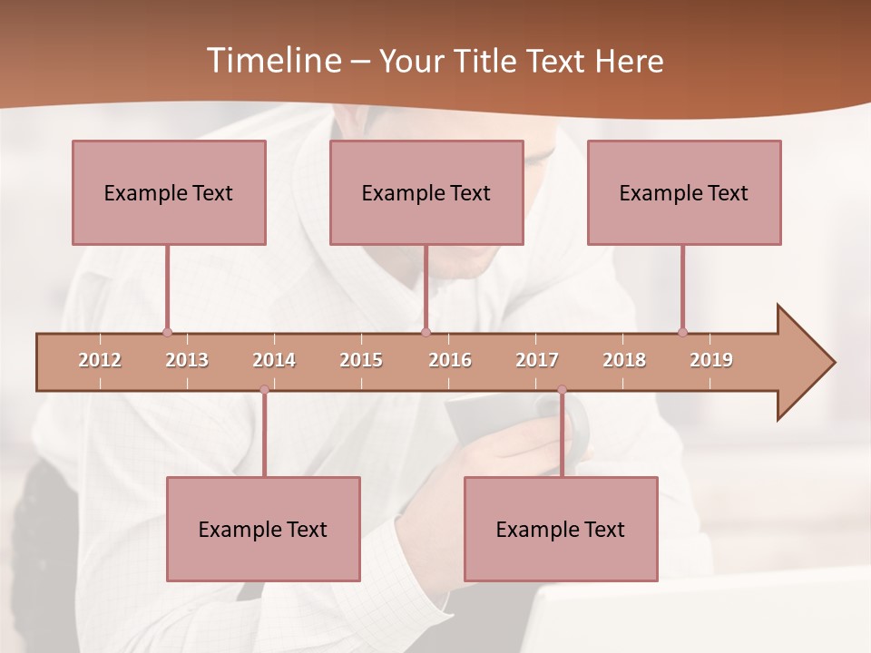 Tea Organizer Worker PowerPoint Template