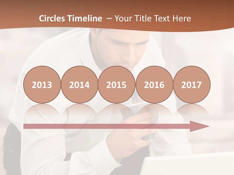Tea Organizer Worker PowerPoint Template
