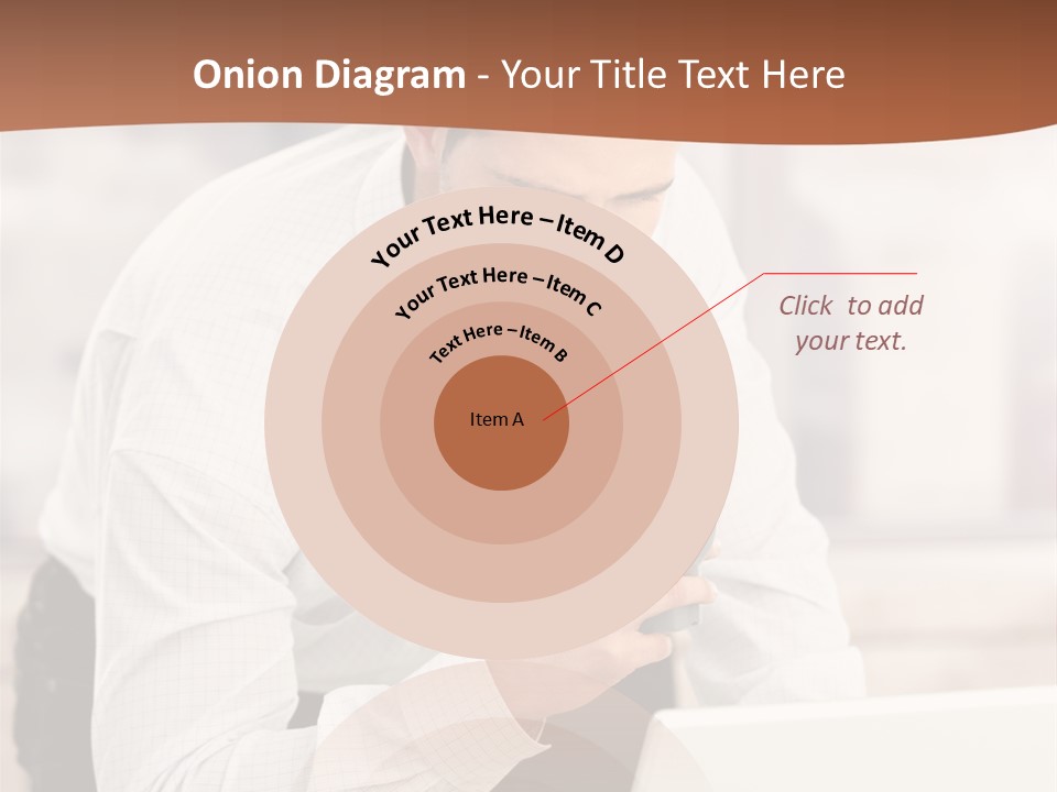 Tea Organizer Worker PowerPoint Template