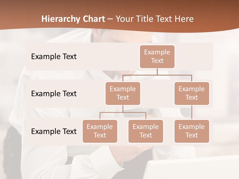 Tea Organizer Worker PowerPoint Template