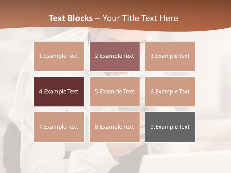 Tea Organizer Worker PowerPoint Template