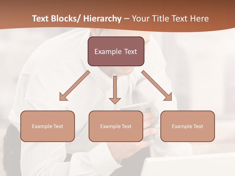 Tea Organizer Worker PowerPoint Template