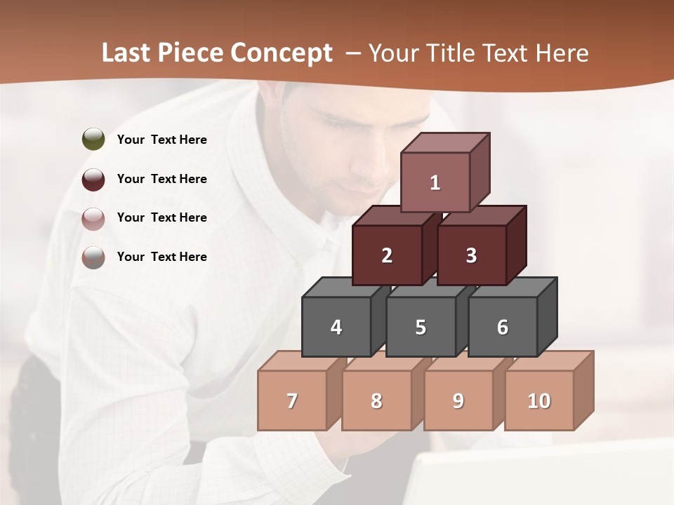 Tea Organizer Worker PowerPoint Template