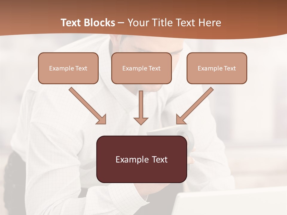 Tea Organizer Worker PowerPoint Template