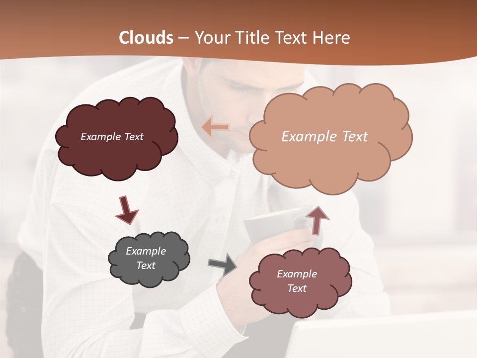 Tea Organizer Worker PowerPoint Template