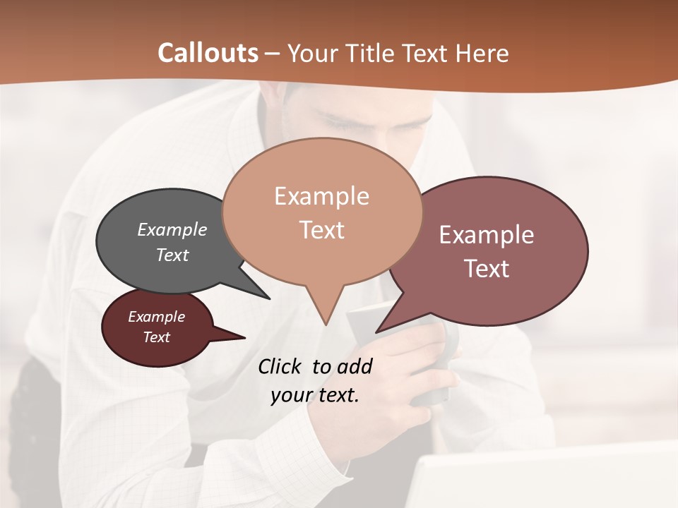 Tea Organizer Worker PowerPoint Template
