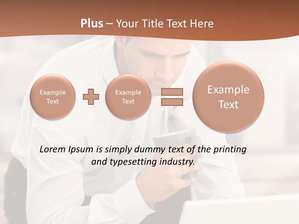 Tea Organizer Worker PowerPoint Template
