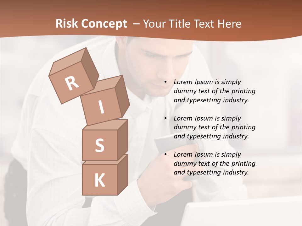 Tea Organizer Worker PowerPoint Template