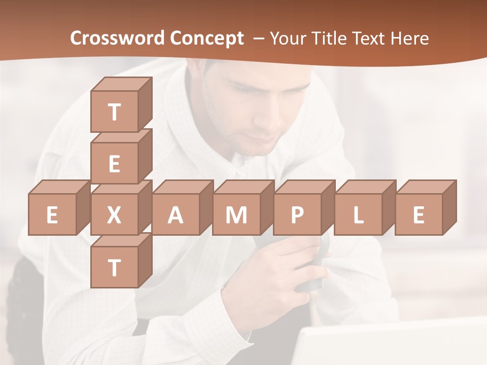 Tea Organizer Worker PowerPoint Template