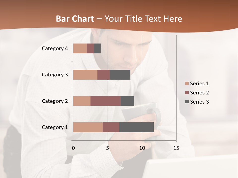 Tea Organizer Worker PowerPoint Template