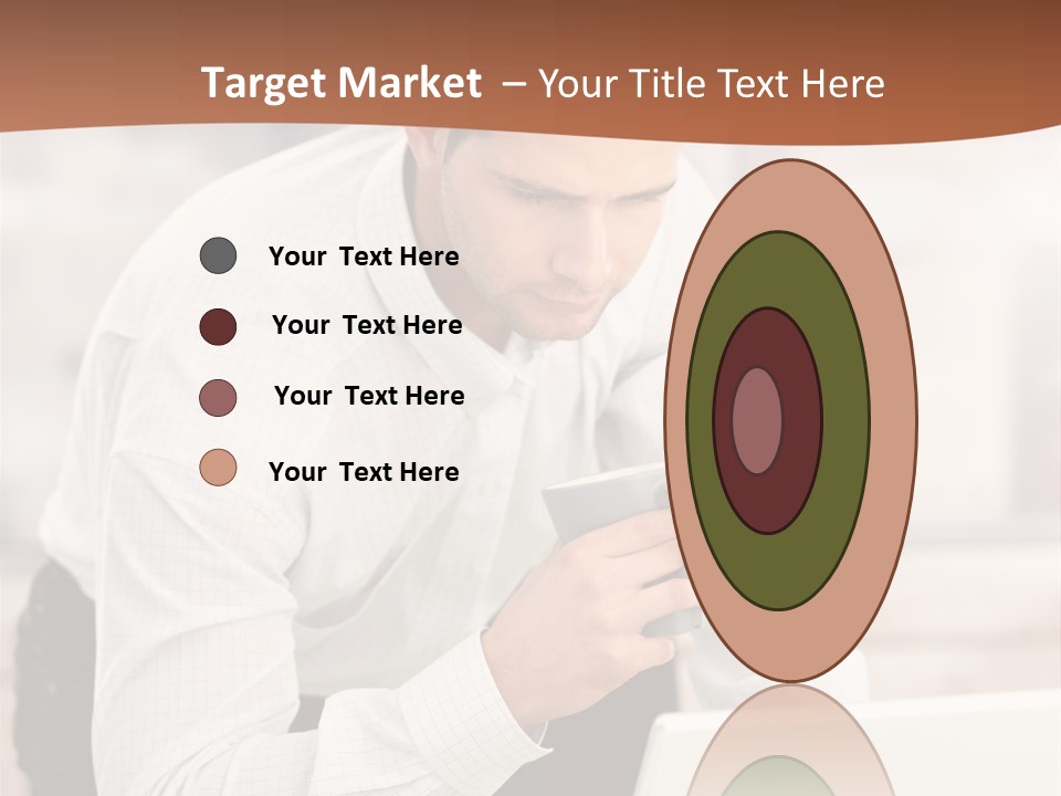 Tea Organizer Worker PowerPoint Template