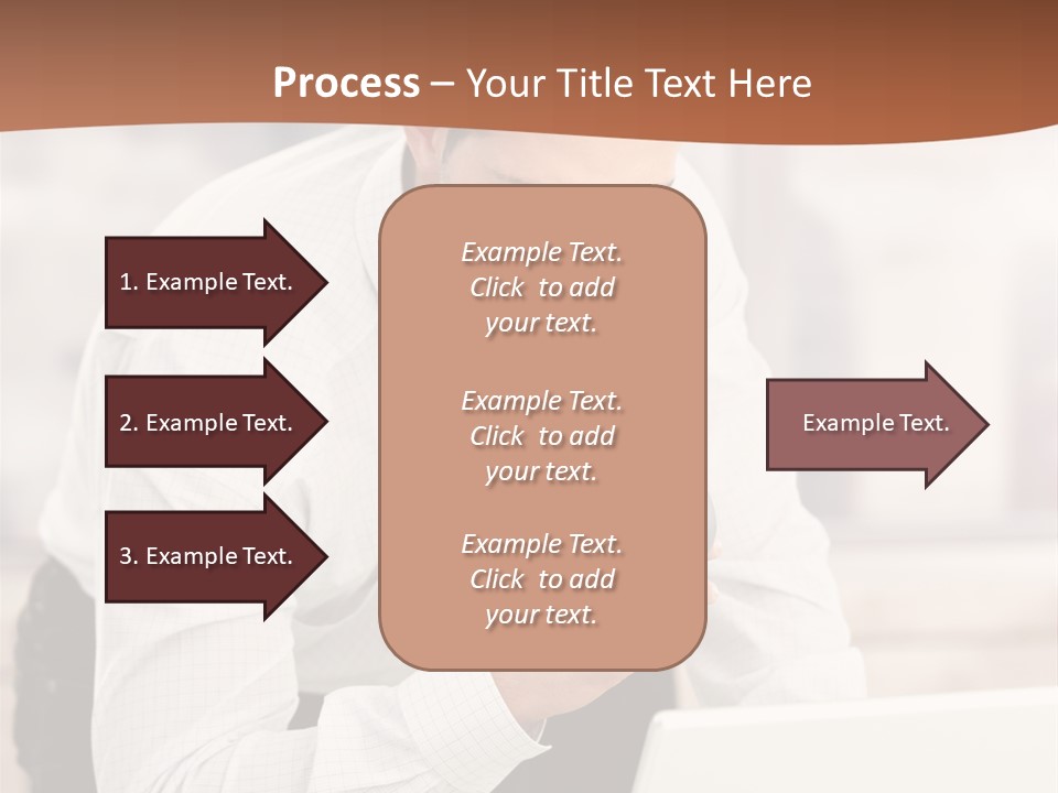 Tea Organizer Worker PowerPoint Template