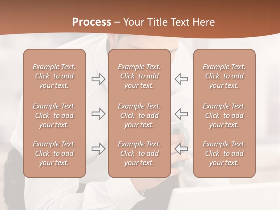 Tea Organizer Worker PowerPoint Template