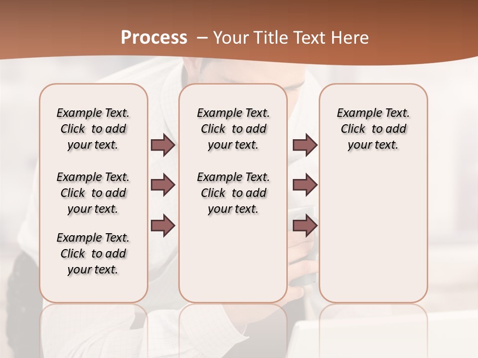 Tea Organizer Worker PowerPoint Template