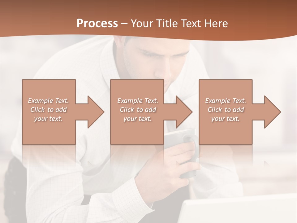 Tea Organizer Worker PowerPoint Template