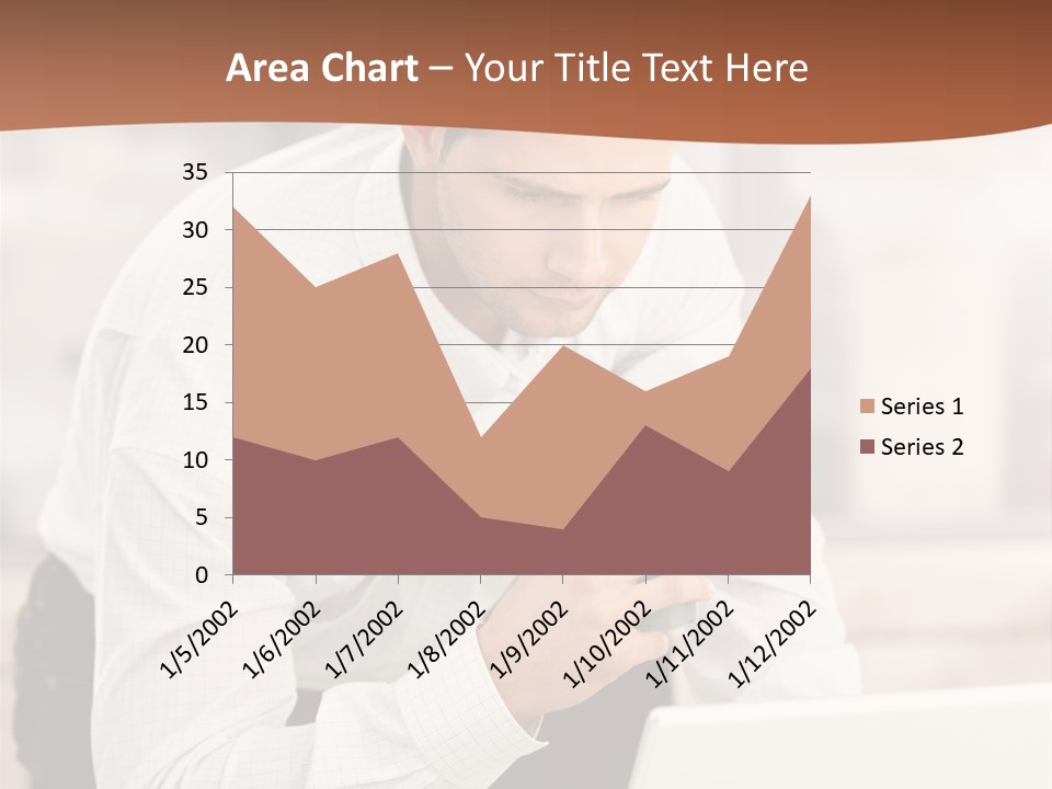 Tea Organizer Worker PowerPoint Template