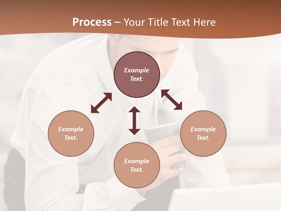 Tea Organizer Worker PowerPoint Template